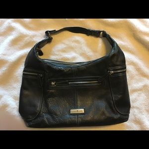 Etienne Aigner Black Leather Handbag